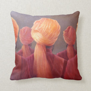 All Five Heads Cushion