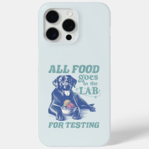 All Food Goes to the Black Lab for Testing Retro iPhone 15 Pro Max Case