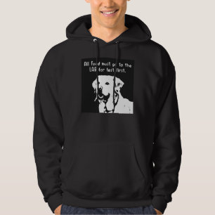 All Food Must Go To The Lab For Test First Hoodie
