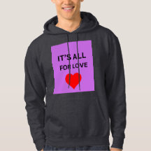 All for love premium hoodie