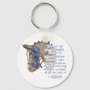 All For The Ribbon Key Ring