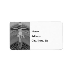 All For You Grayscale Address Labels