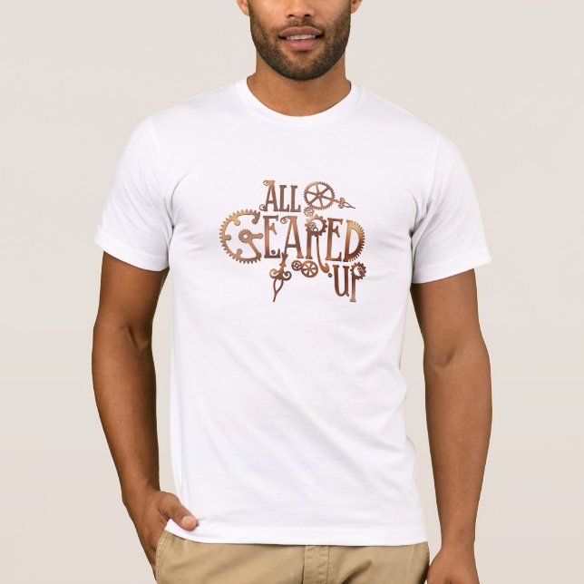 All Geared Up Steampunk Men's TShirt (Front)