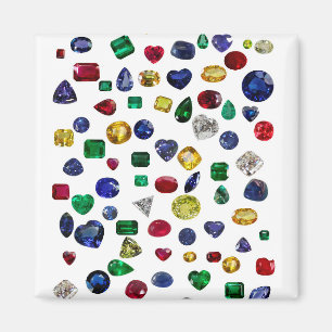 All Gemstones Colourful Magnet