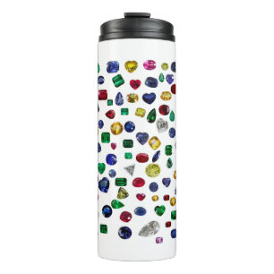 All Gemstones Colourful Thermal Tumbler