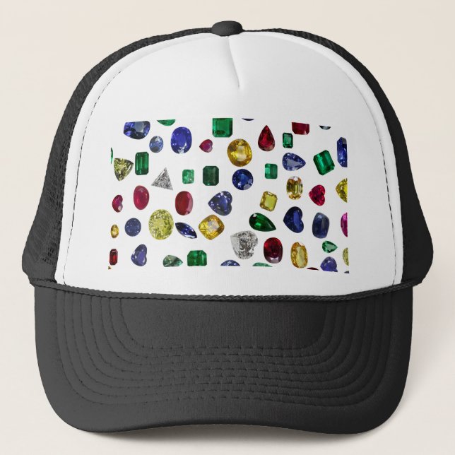 All Gemstones Colourful Trucker Hat (Front)