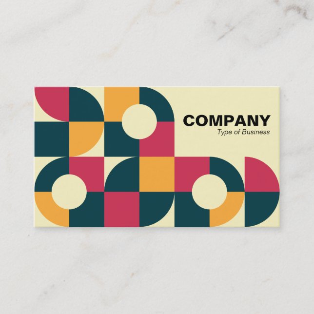 All Geometric v11 Business Card (Front)