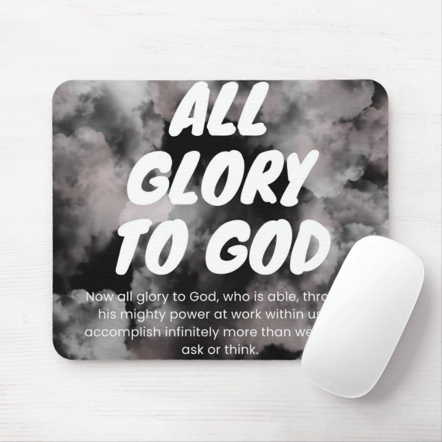 All Glory Mousepad (With Mouse)