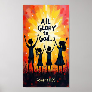 All Glory to God  Poster