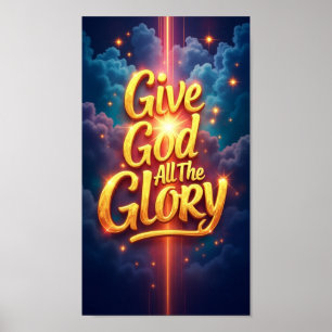 All Glory to God  Poster