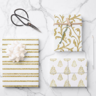All Gold Wrapping Paper Sheet