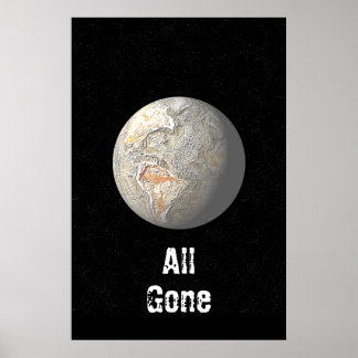All gone poster