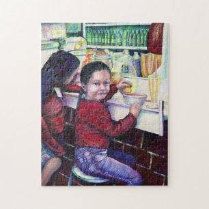 All Good Girls Get Ice Cream Jigsaw Puzzle