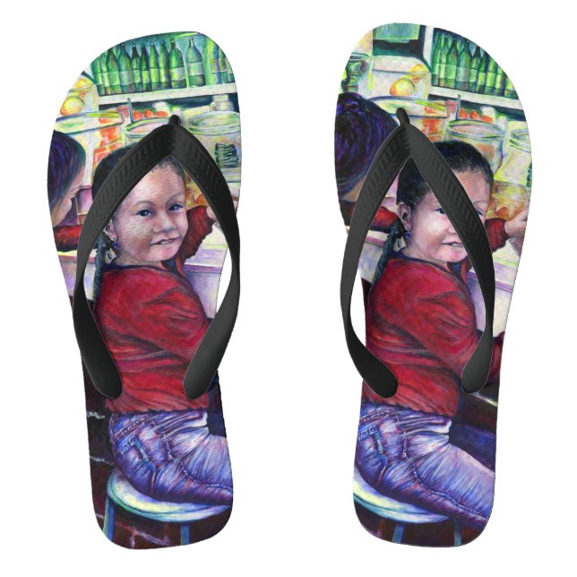 All Good Girls Get Ice Cream Thongs (Footbed)