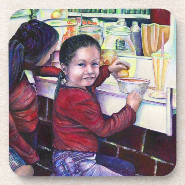 All Good little Girls get Ice Cream, Mexico Coaster (Front)