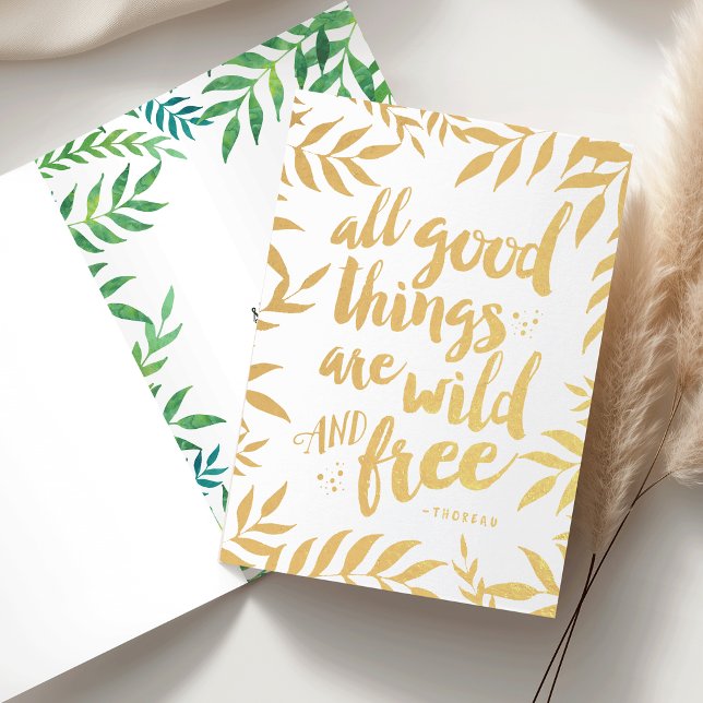 All Good Things Are Wild & Free Foil Card (Creator Uploaded)