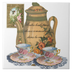 All good things begin in the kitchen ceramic tile