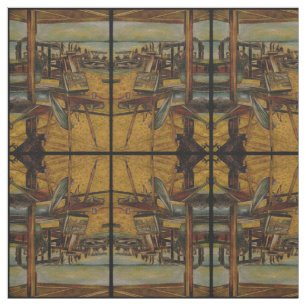 All Great Paintings Start with One Brush Stoke Fabric