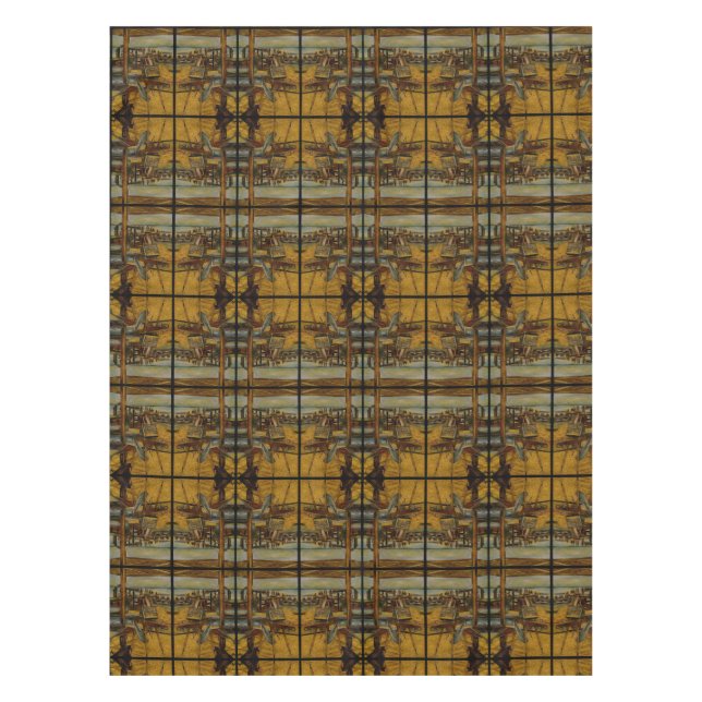 All Great Paintings Starts with One Brush Stroke Tablecloth (Front)