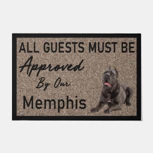 All Guests Must Be Approved By Our Memphis  Doormat