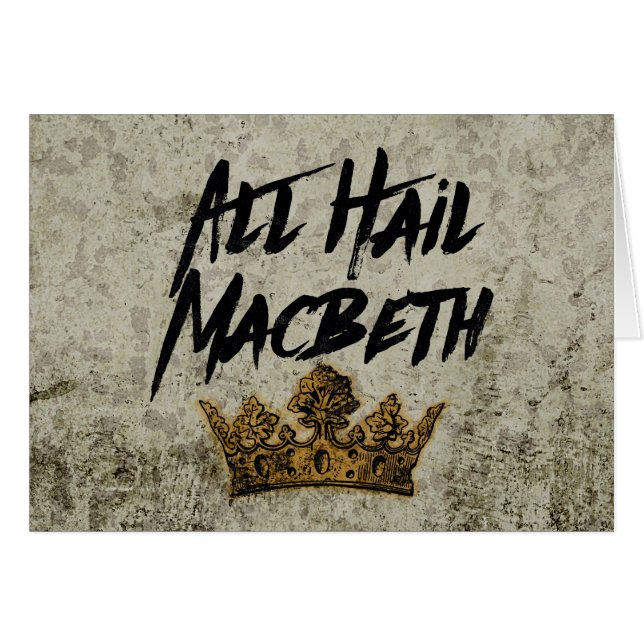 All Hail Macbeth (Front Horizontal)