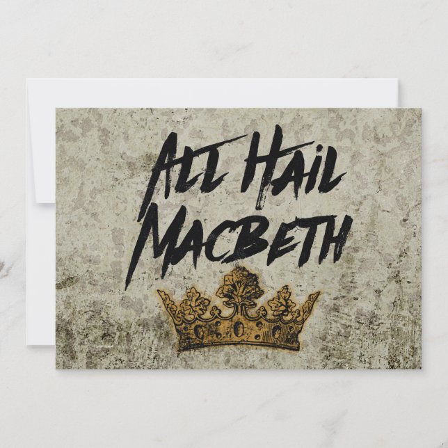 All Hail Macbeth (Front)