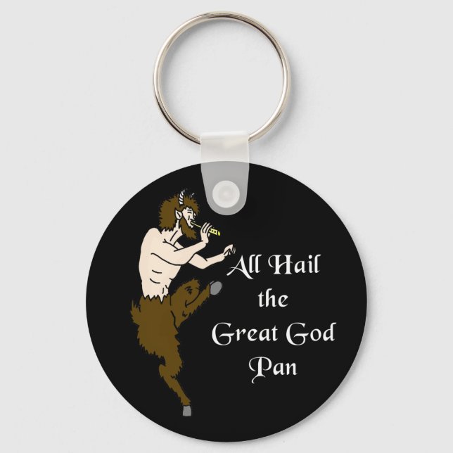 All Hail The Great God Pan Keychain (Front)