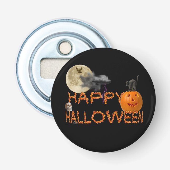 All Hallows Eve Bottle Opener (Front)