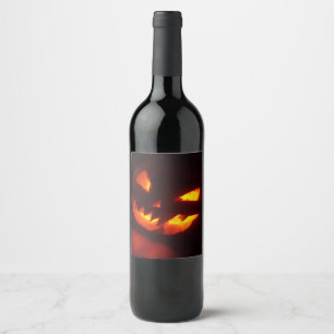 All Hallow's Eve Halloween  Classic  Wine Label