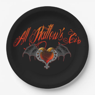 All Hallow's Eve Paper Plate