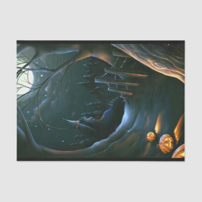 All Hallows Eve Tissue Paper (Front)