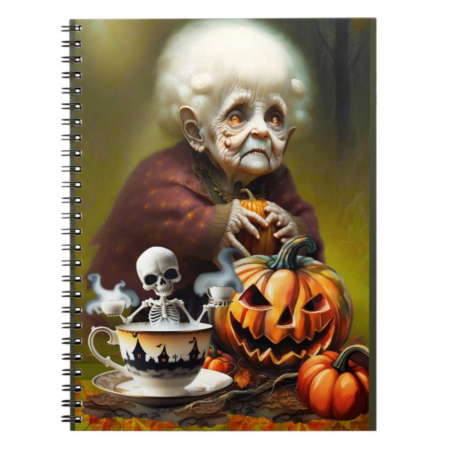 All Hallows Tea Time Notebook (Front)