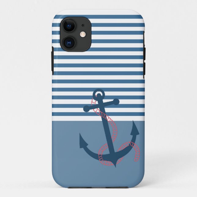 All Hands on Deck! Girly Retro iPhone 5 Case (Back)