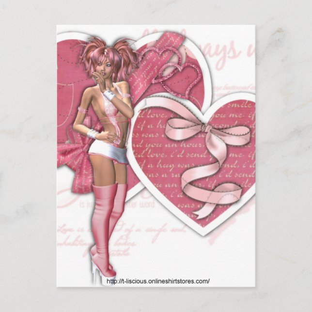 All Heart - Postcard (Front)