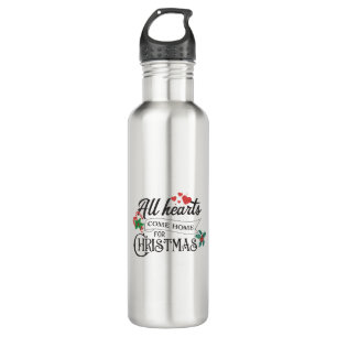 All hearts come home for Christmas 710 Ml Water Bottle