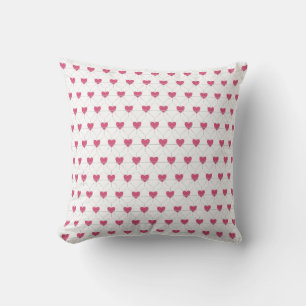 All Hearts Love Red Art Cushion