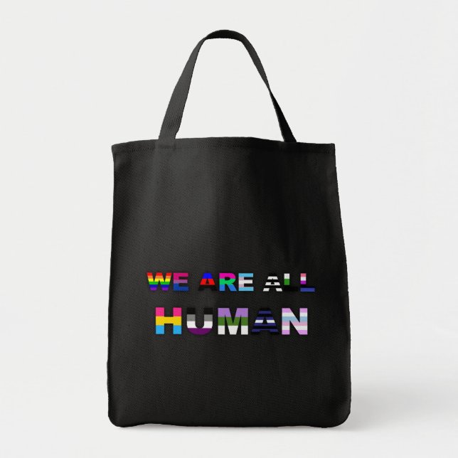 All Human Tote Bag (Front)