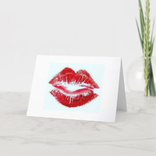 ALL I CAN THINK OF IS "KISSING YOU" HOLIDAY CARD