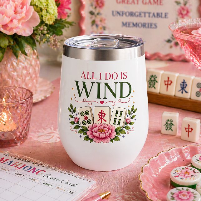 All I Do Is Wind Mahjong Floral Design (Creator Uploaded)