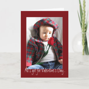 All I got is this crummy old rose Holiday Card