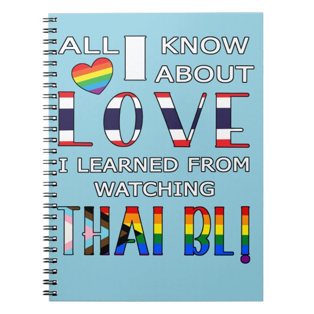 All I Know About Love I Learned From Watching Thai Notebook (Front)
