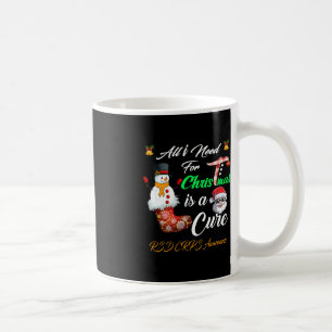 All i Need For Christmas is a Cure RSD CRPS Awaren Coffee Mug