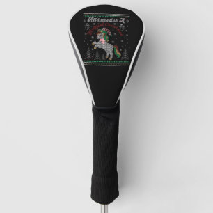 All I Need Is A Magical Christmas, Unicorn Golf Head Cover
