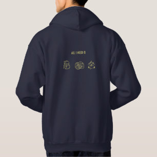 All I Need Is Camera Backpack and Mountains Hoodie