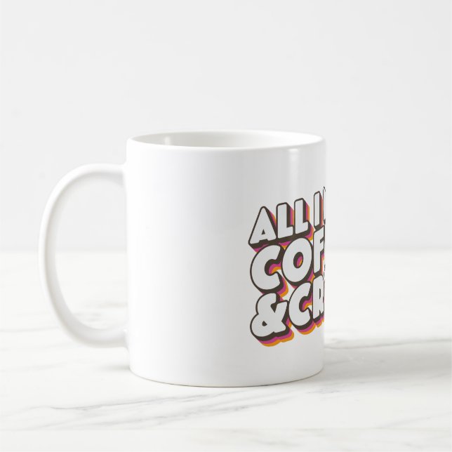 All I Need is Coffee and Crypto Mug (Left)