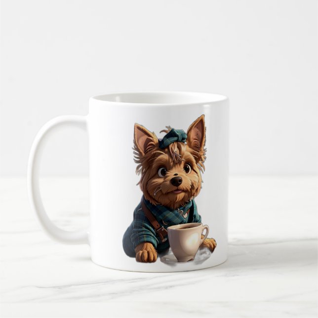 All I Need Is Coffee And My Yorkie Coffee Mug (Left)