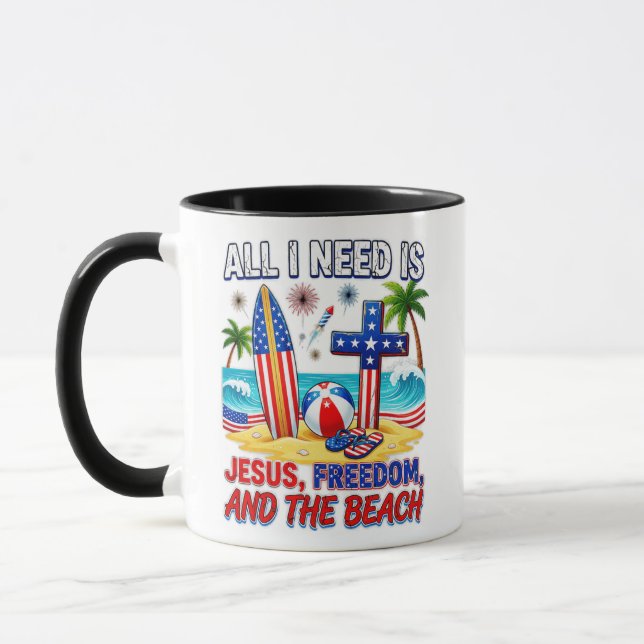 ALL I NEED IS JESUS MUG (Left)