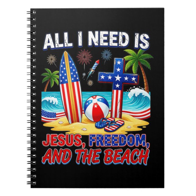 ALL I NEED IS JESUS NOTEBOOK (Front)