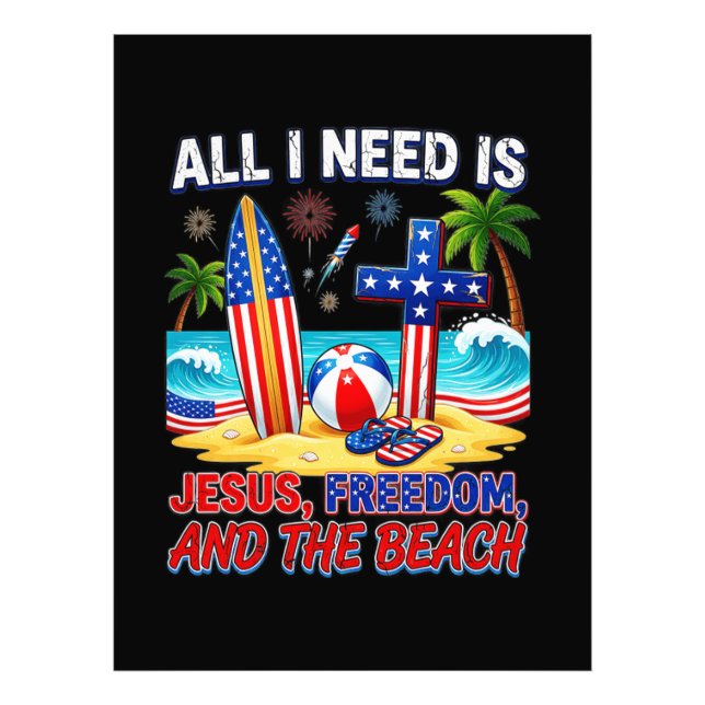 ALL I NEED IS JESUS PHOTO PRINT (Front)