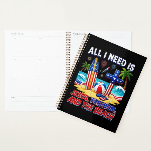 ALL I NEED IS JESUS PLANNER (Display)
